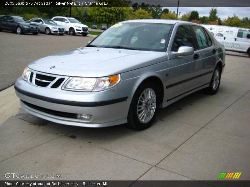 Silver Metallic / Granite Gray 2005 Saab 9-5 Arc Sedan