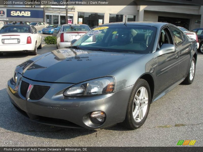 Graystone Metallic / Dark Pewter 2005 Pontiac Grand Prix GTP Sedan