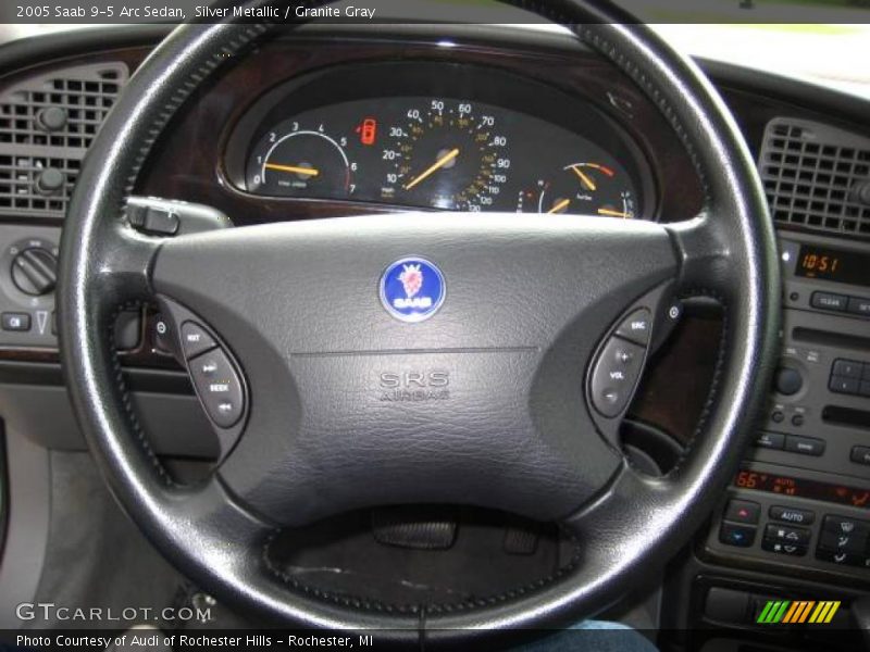 Silver Metallic / Granite Gray 2005 Saab 9-5 Arc Sedan