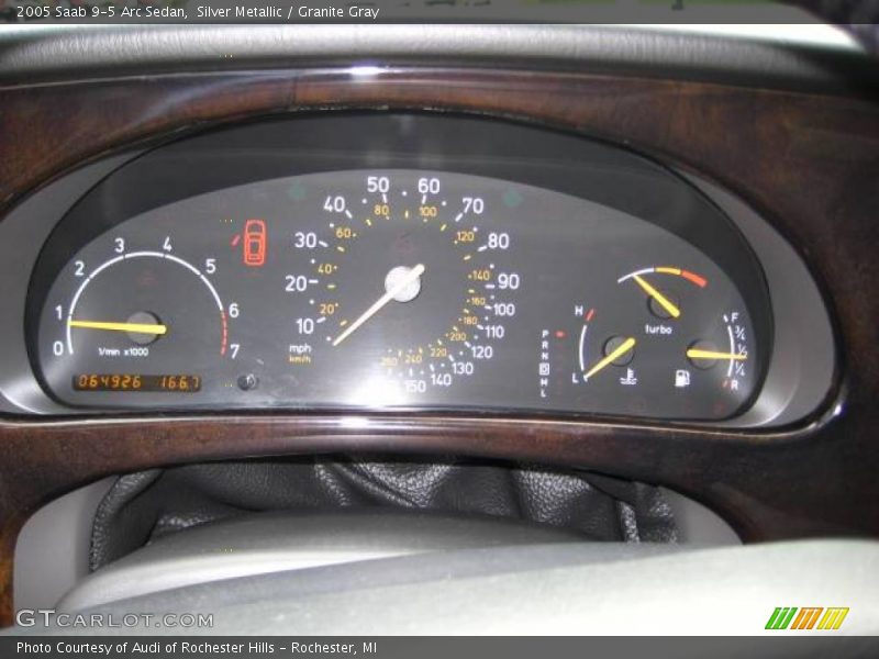 Silver Metallic / Granite Gray 2005 Saab 9-5 Arc Sedan