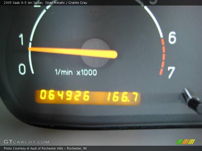 Silver Metallic / Granite Gray 2005 Saab 9-5 Arc Sedan