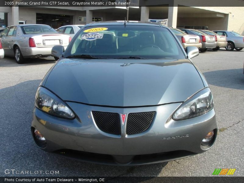 Graystone Metallic / Dark Pewter 2005 Pontiac Grand Prix GTP Sedan