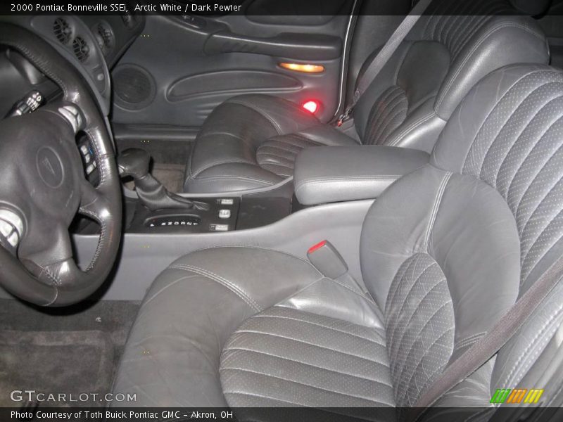 Arctic White / Dark Pewter 2000 Pontiac Bonneville SSEi