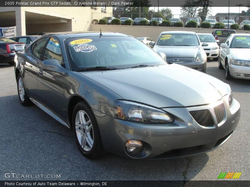 Graystone Metallic / Dark Pewter 2005 Pontiac Grand Prix GTP Sedan