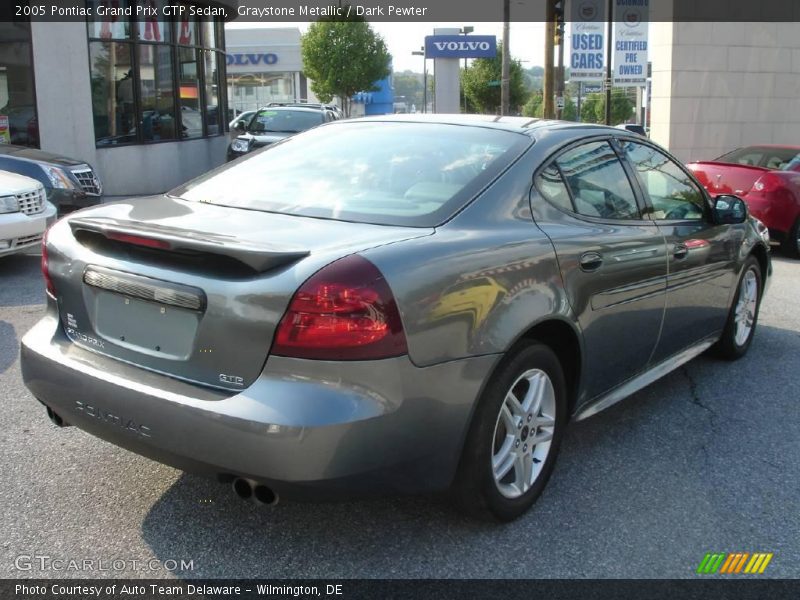 Graystone Metallic / Dark Pewter 2005 Pontiac Grand Prix GTP Sedan