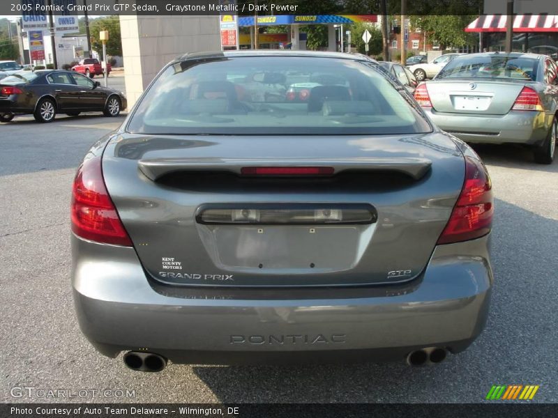 Graystone Metallic / Dark Pewter 2005 Pontiac Grand Prix GTP Sedan