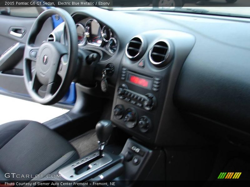 Electric Blue Metallic / Ebony 2005 Pontiac G6 GT Sedan