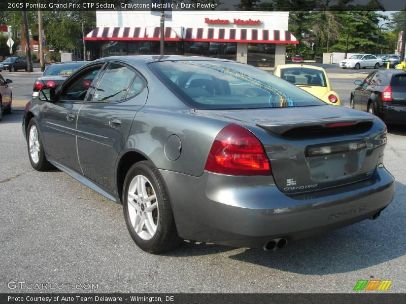 Graystone Metallic / Dark Pewter 2005 Pontiac Grand Prix GTP Sedan