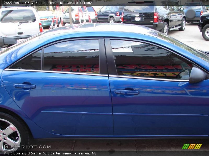 Electric Blue Metallic / Ebony 2005 Pontiac G6 GT Sedan