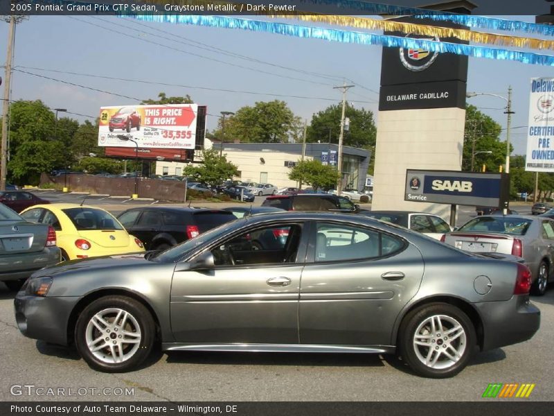 Graystone Metallic / Dark Pewter 2005 Pontiac Grand Prix GTP Sedan