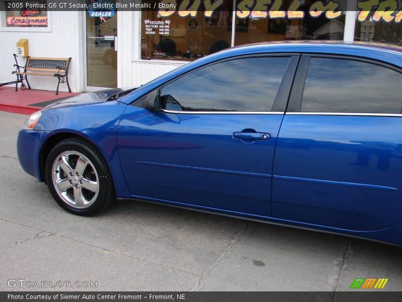 Electric Blue Metallic / Ebony 2005 Pontiac G6 GT Sedan