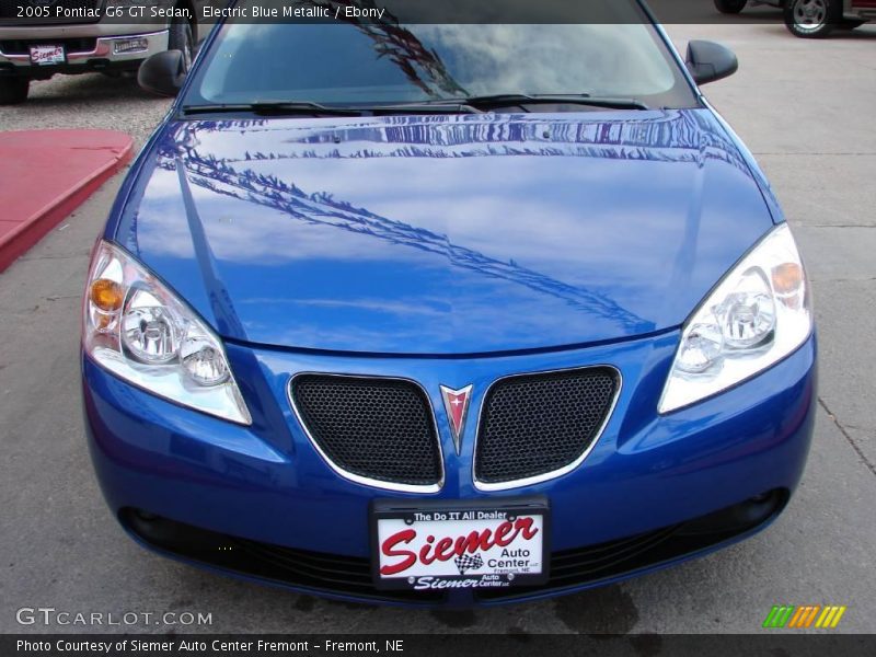 Electric Blue Metallic / Ebony 2005 Pontiac G6 GT Sedan