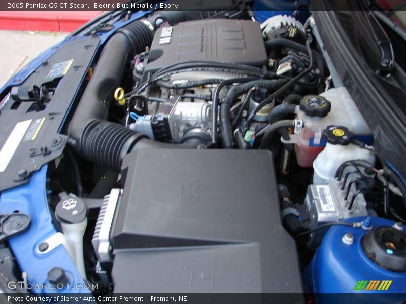 Electric Blue Metallic / Ebony 2005 Pontiac G6 GT Sedan