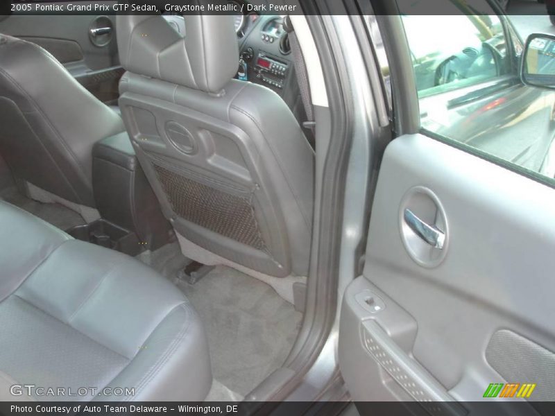 Graystone Metallic / Dark Pewter 2005 Pontiac Grand Prix GTP Sedan