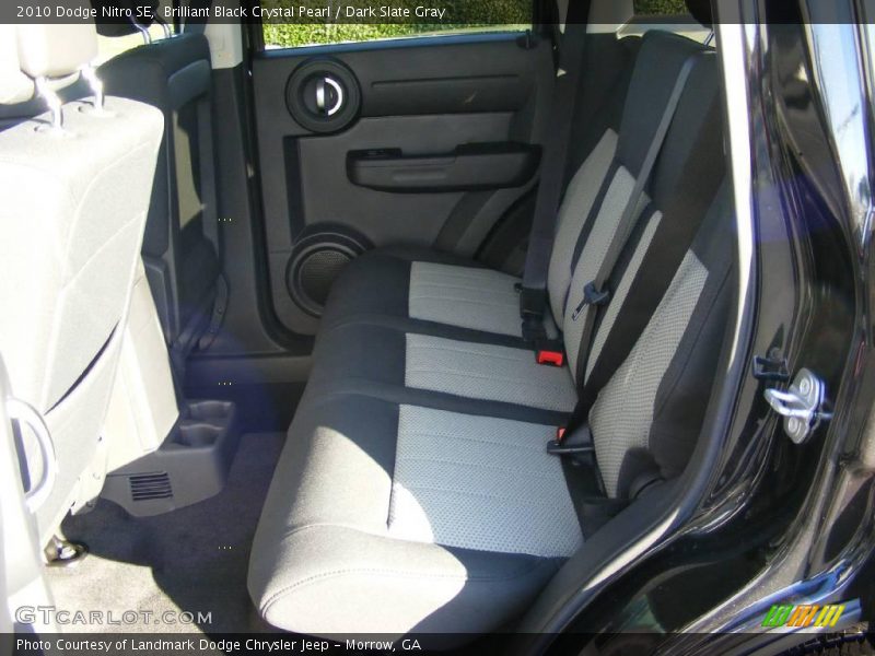 Brilliant Black Crystal Pearl / Dark Slate Gray 2010 Dodge Nitro SE