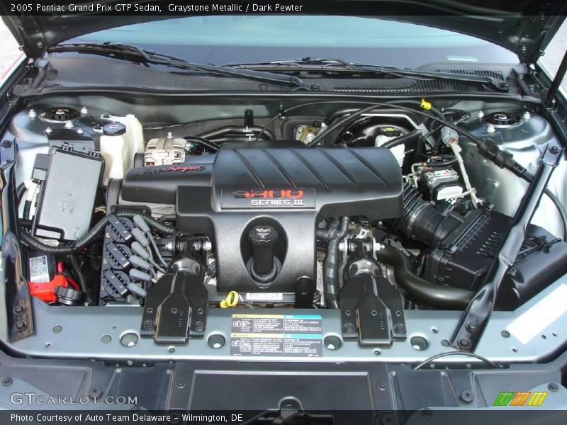 Graystone Metallic / Dark Pewter 2005 Pontiac Grand Prix GTP Sedan