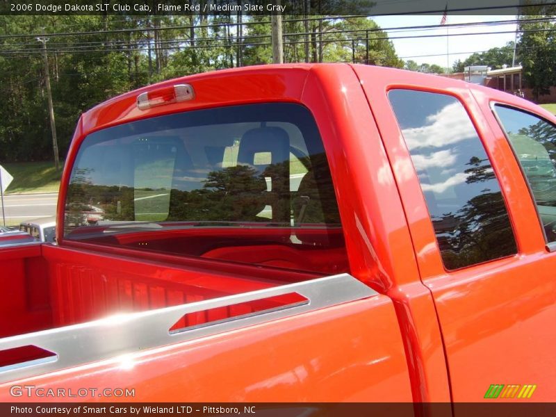 Flame Red / Medium Slate Gray 2006 Dodge Dakota SLT Club Cab