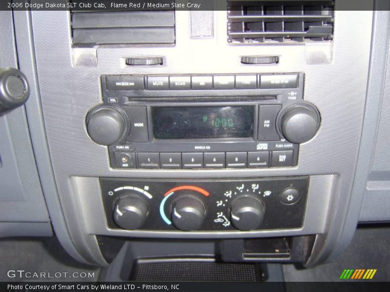 Flame Red / Medium Slate Gray 2006 Dodge Dakota SLT Club Cab