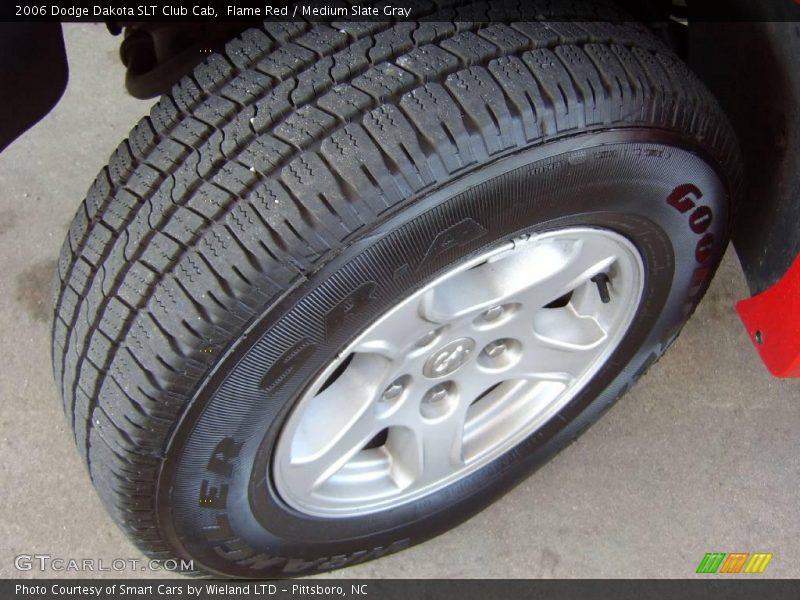 Flame Red / Medium Slate Gray 2006 Dodge Dakota SLT Club Cab