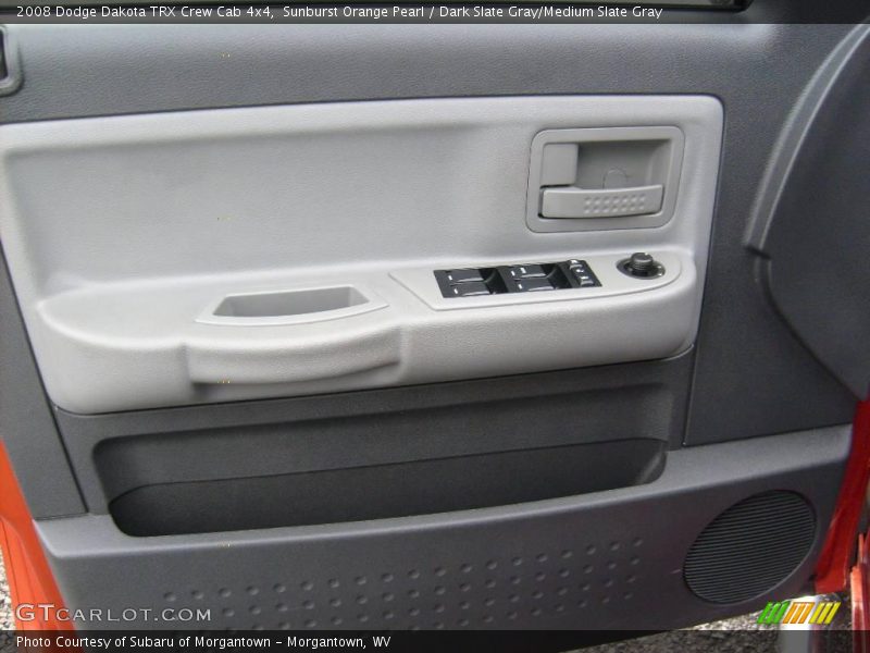 Sunburst Orange Pearl / Dark Slate Gray/Medium Slate Gray 2008 Dodge Dakota TRX Crew Cab 4x4