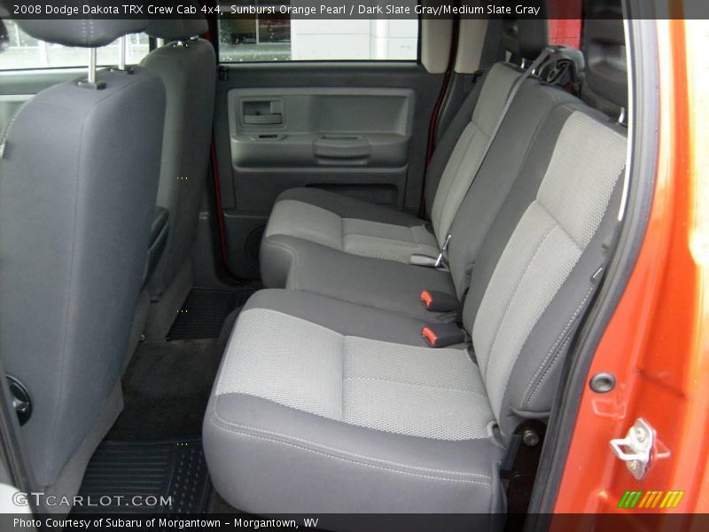 Sunburst Orange Pearl / Dark Slate Gray/Medium Slate Gray 2008 Dodge Dakota TRX Crew Cab 4x4