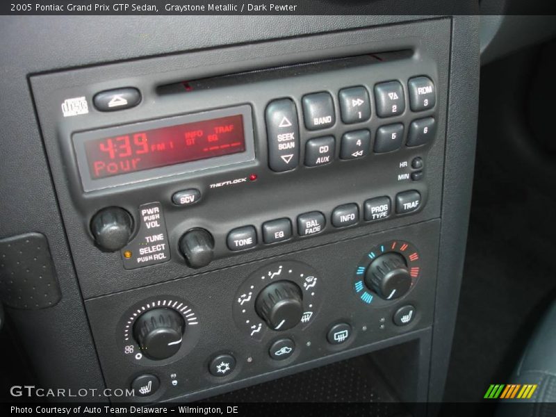 Graystone Metallic / Dark Pewter 2005 Pontiac Grand Prix GTP Sedan