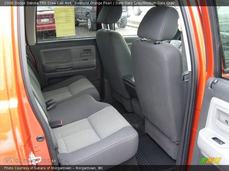 Sunburst Orange Pearl / Dark Slate Gray/Medium Slate Gray 2008 Dodge Dakota TRX Crew Cab 4x4