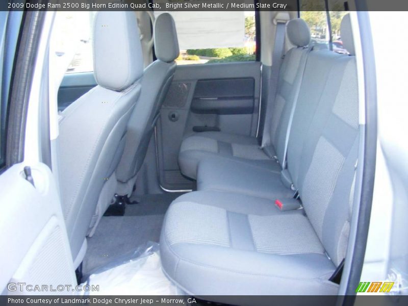 Bright Silver Metallic / Medium Slate Gray 2009 Dodge Ram 2500 Big Horn Edition Quad Cab