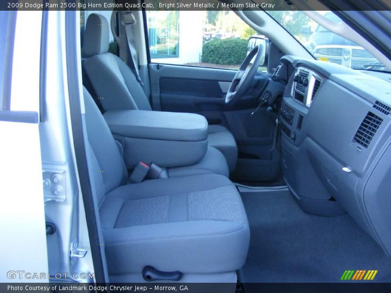 Bright Silver Metallic / Medium Slate Gray 2009 Dodge Ram 2500 Big Horn Edition Quad Cab