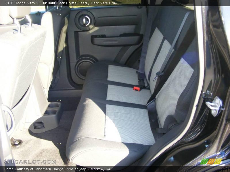 Brilliant Black Crystal Pearl / Dark Slate Gray 2010 Dodge Nitro SE