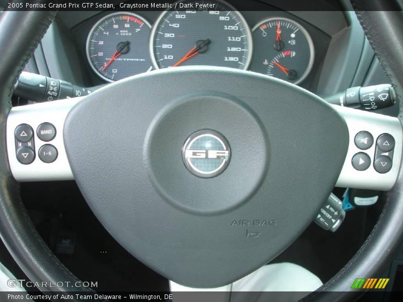 Graystone Metallic / Dark Pewter 2005 Pontiac Grand Prix GTP Sedan