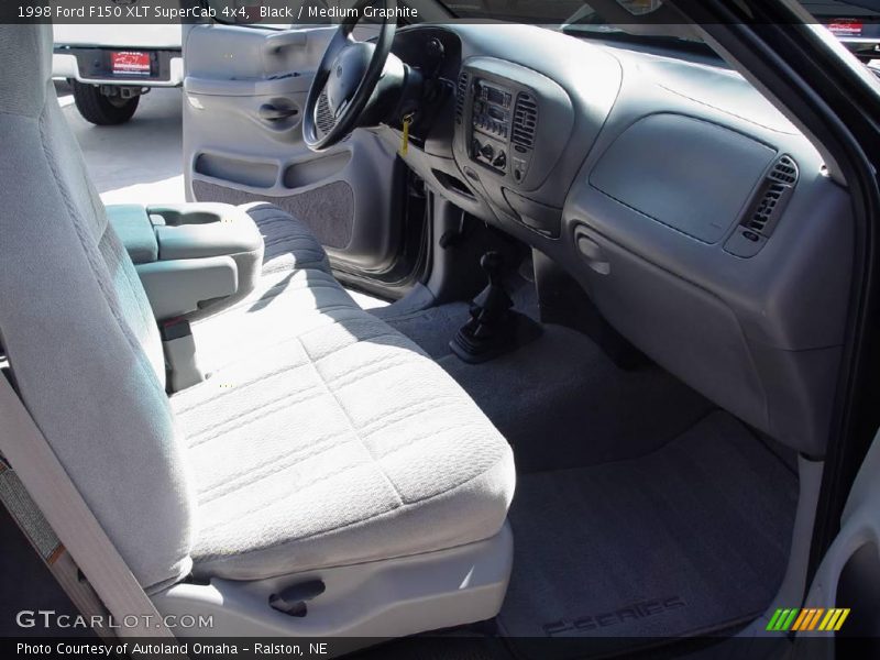 Black / Medium Graphite 1998 Ford F150 XLT SuperCab 4x4