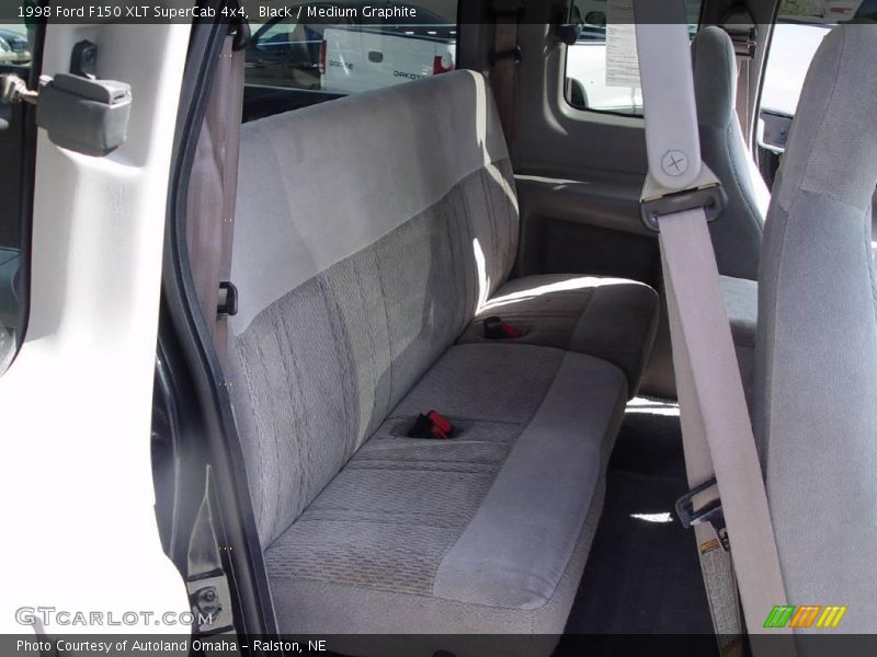 Black / Medium Graphite 1998 Ford F150 XLT SuperCab 4x4