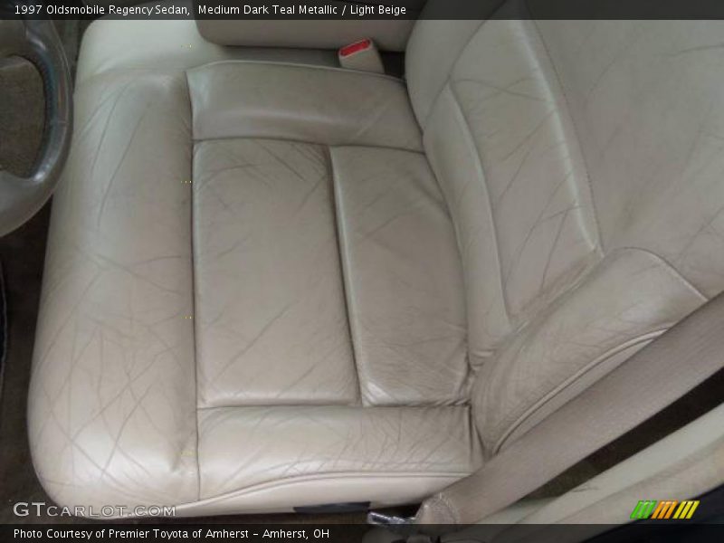 Medium Dark Teal Metallic / Light Beige 1997 Oldsmobile Regency Sedan