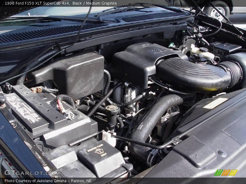 Black / Medium Graphite 1998 Ford F150 XLT SuperCab 4x4