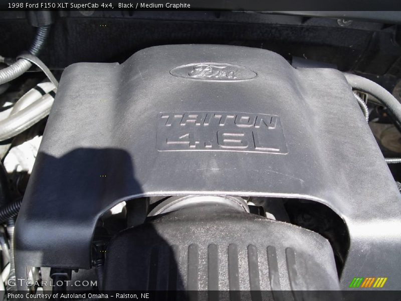 Black / Medium Graphite 1998 Ford F150 XLT SuperCab 4x4