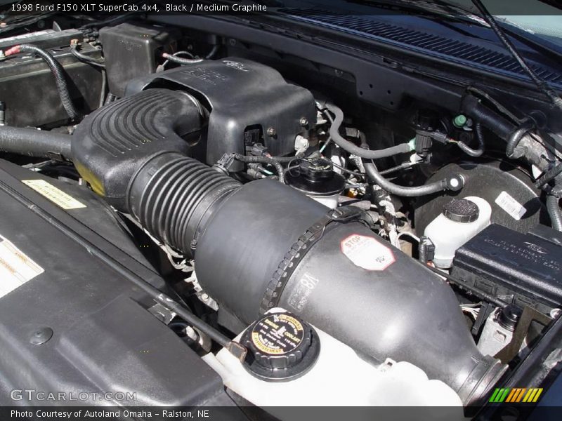 Black / Medium Graphite 1998 Ford F150 XLT SuperCab 4x4