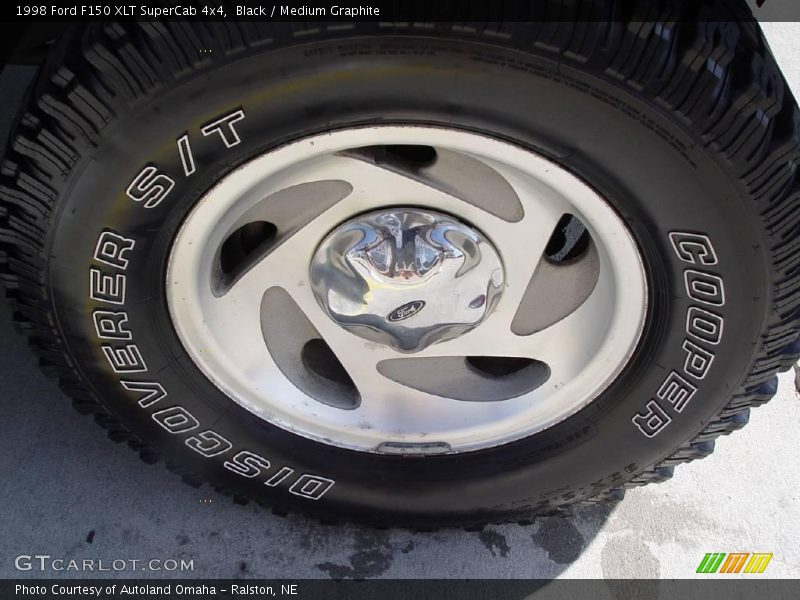 Black / Medium Graphite 1998 Ford F150 XLT SuperCab 4x4