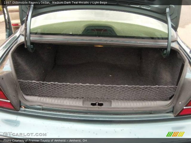 Medium Dark Teal Metallic / Light Beige 1997 Oldsmobile Regency Sedan