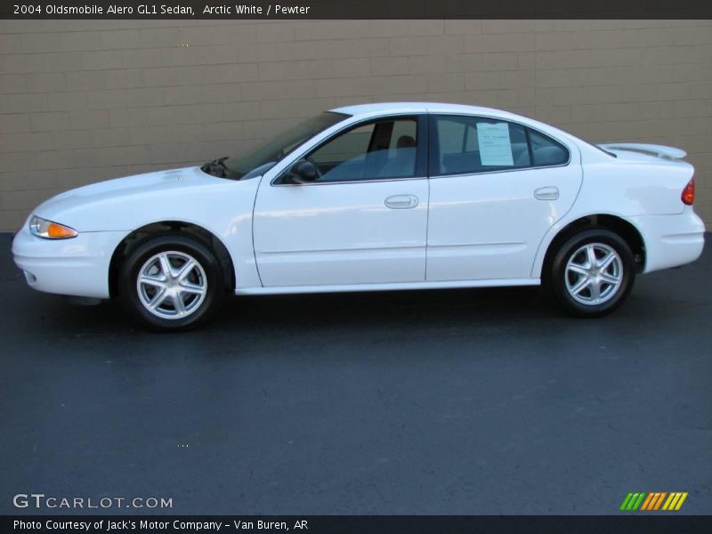 Arctic White / Pewter 2004 Oldsmobile Alero GL1 Sedan