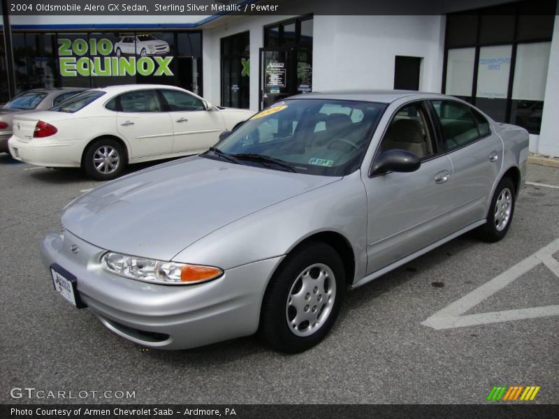 Sterling Silver Metallic / Pewter 2004 Oldsmobile Alero GX Sedan