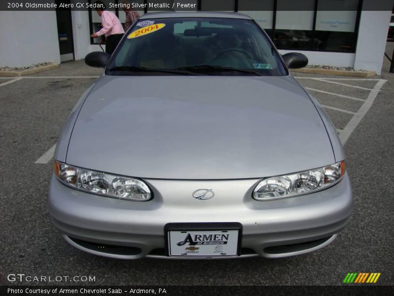 Sterling Silver Metallic / Pewter 2004 Oldsmobile Alero GX Sedan