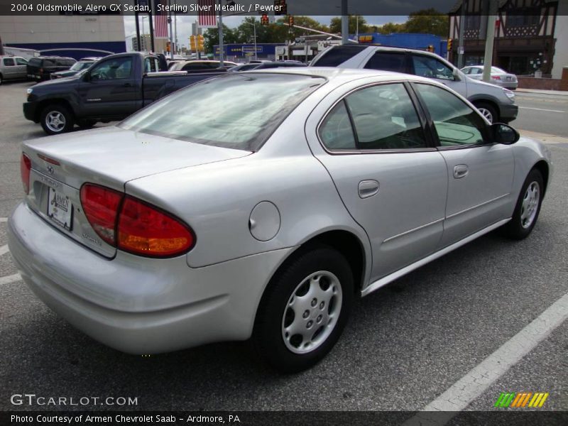 Sterling Silver Metallic / Pewter 2004 Oldsmobile Alero GX Sedan