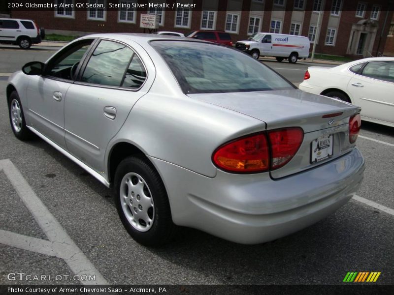 Sterling Silver Metallic / Pewter 2004 Oldsmobile Alero GX Sedan