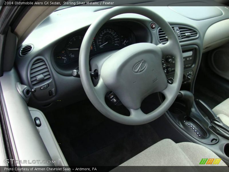 Sterling Silver Metallic / Pewter 2004 Oldsmobile Alero GX Sedan