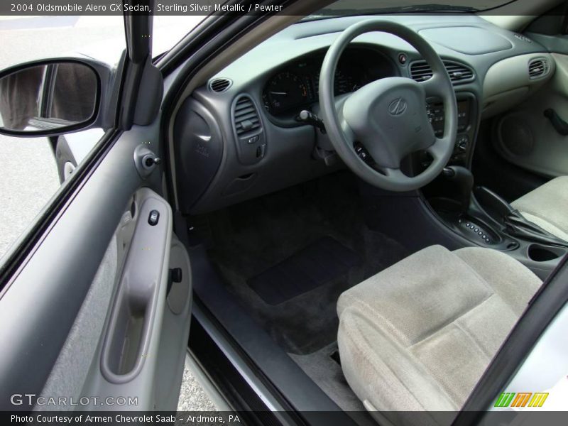 Sterling Silver Metallic / Pewter 2004 Oldsmobile Alero GX Sedan
