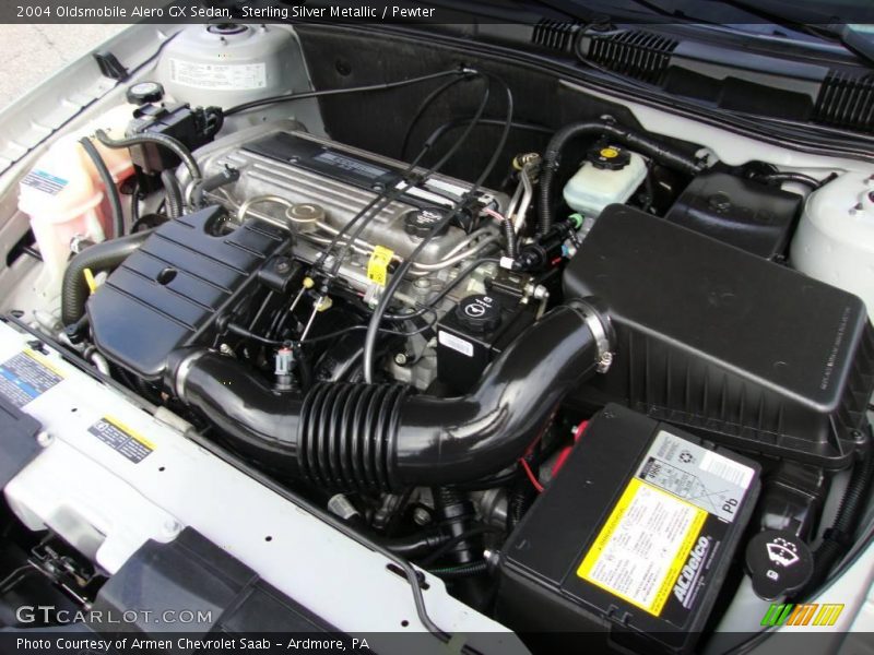 Sterling Silver Metallic / Pewter 2004 Oldsmobile Alero GX Sedan