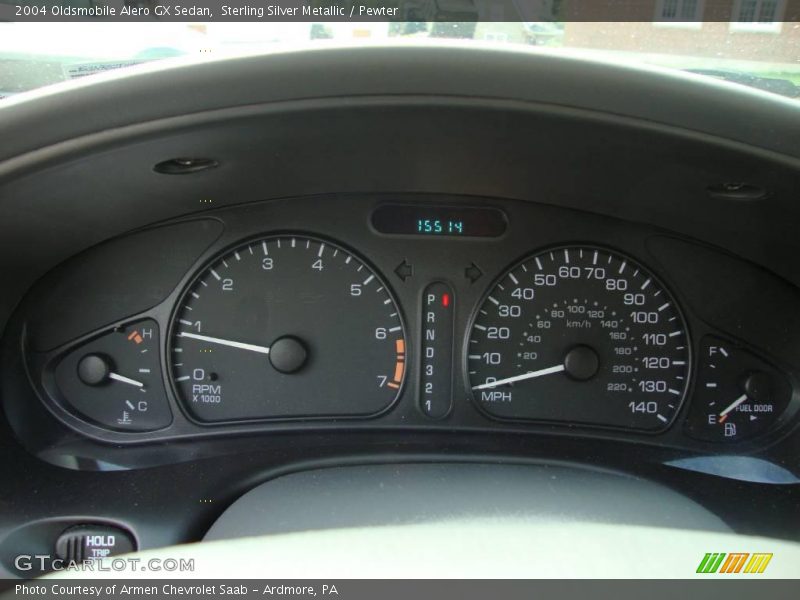 Sterling Silver Metallic / Pewter 2004 Oldsmobile Alero GX Sedan