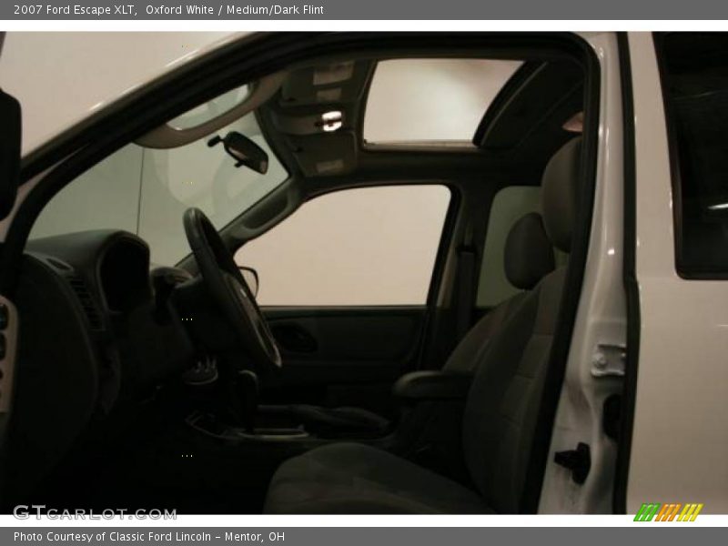 Oxford White / Medium/Dark Flint 2007 Ford Escape XLT