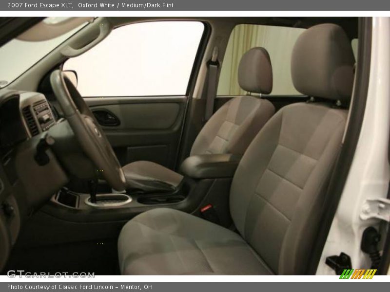 Oxford White / Medium/Dark Flint 2007 Ford Escape XLT